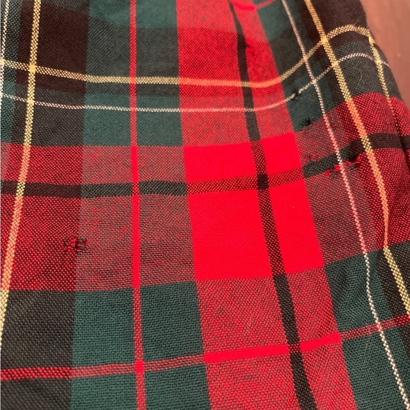 Vintage Pendleton Plaid Knockabout Shorts Front Pleat Bermuda size 12 -wool - Picture 4 of 5